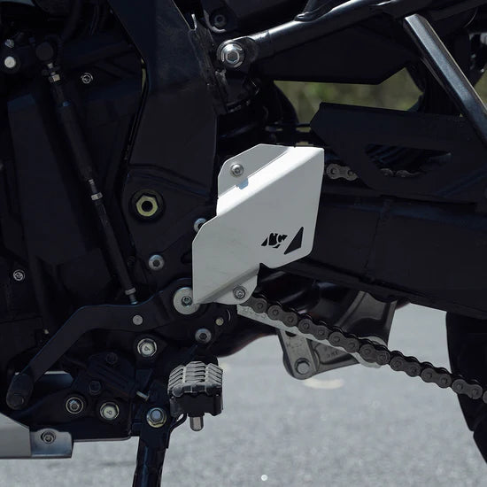 LEGUNDARY Suzuki V Strom 800DE Titan Boot Guards Silver
