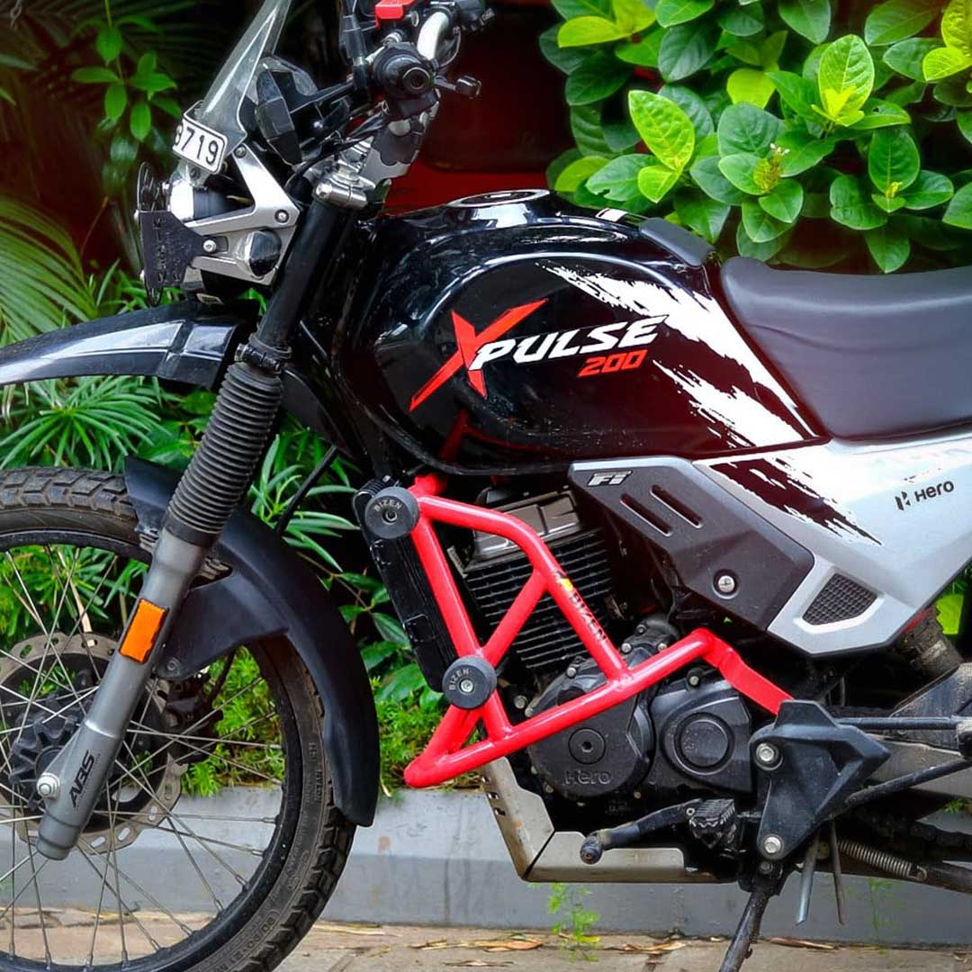 Bizen Xpulse 200 4V Crash Guard - Black - view 4
