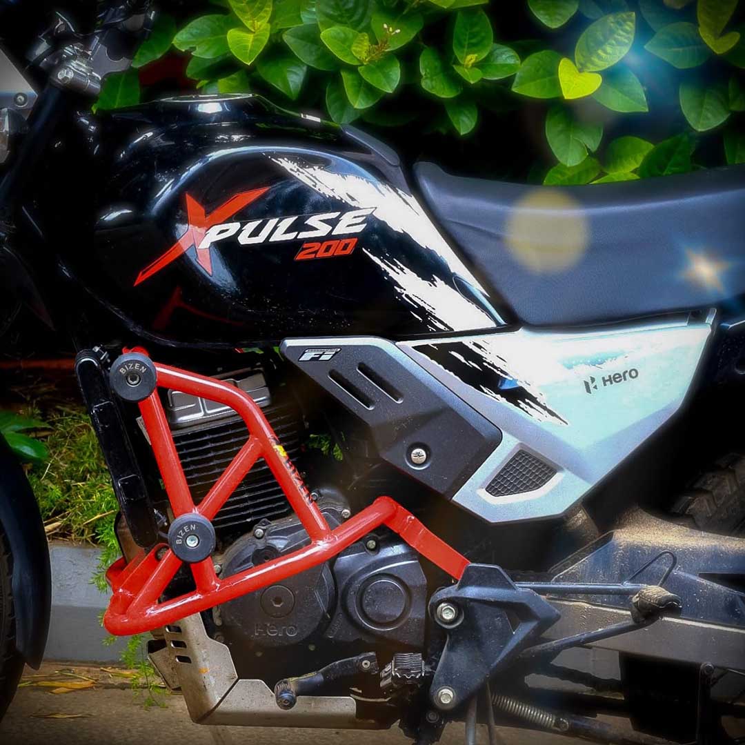 Bizen Xpulse 200 4V Crash Guard - Black - view 6