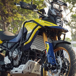 LEGUNDARY Suzuki V Strom 800DE Vector Radiator Grill Silver