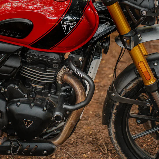 LEGUNDARY Triumph Scrambler 400 X Hector Crash Guard Black