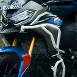 TVS Apache RTX 300 Raptor Crash Guard White