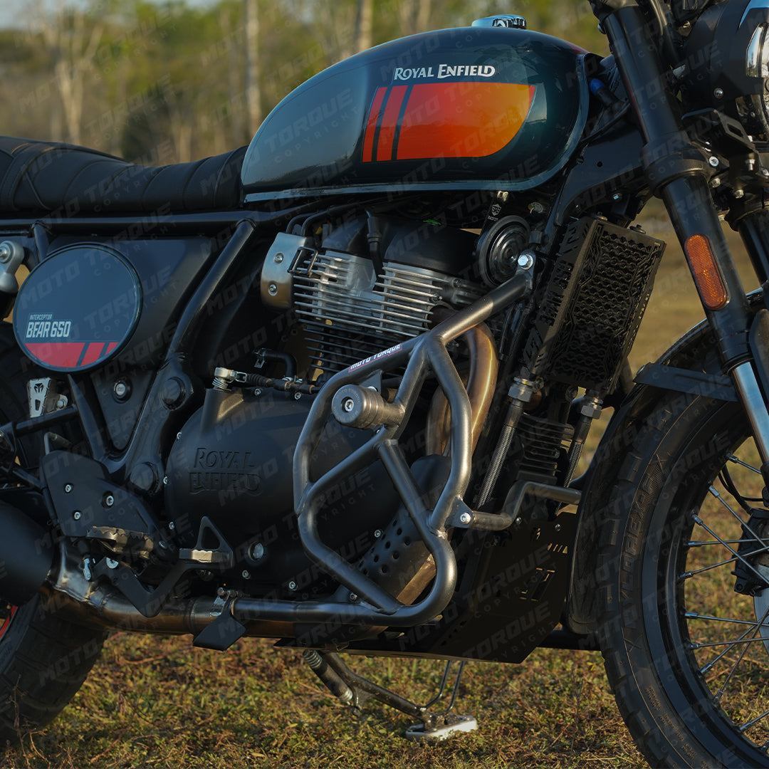 MotoTorque Crash Guard for Royal Enfield Bear 650 — Frame & Engine Protection