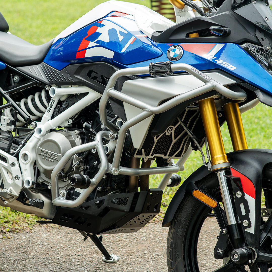 Mototorque Apex Crash Guard for BMW F450 GS (Silver) - view 2