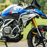 Mototorque Apex Crash Guard for BMW F450 GS (Silver) - view 1