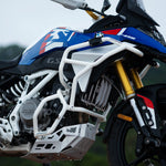 Mototorque Apex Crash Guard for BMW F450 GS (White) - view 2