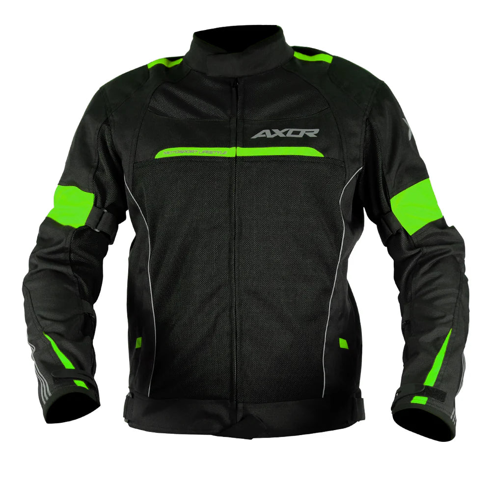 AXOR Cruise 2 Jacket Black Neon Yellow