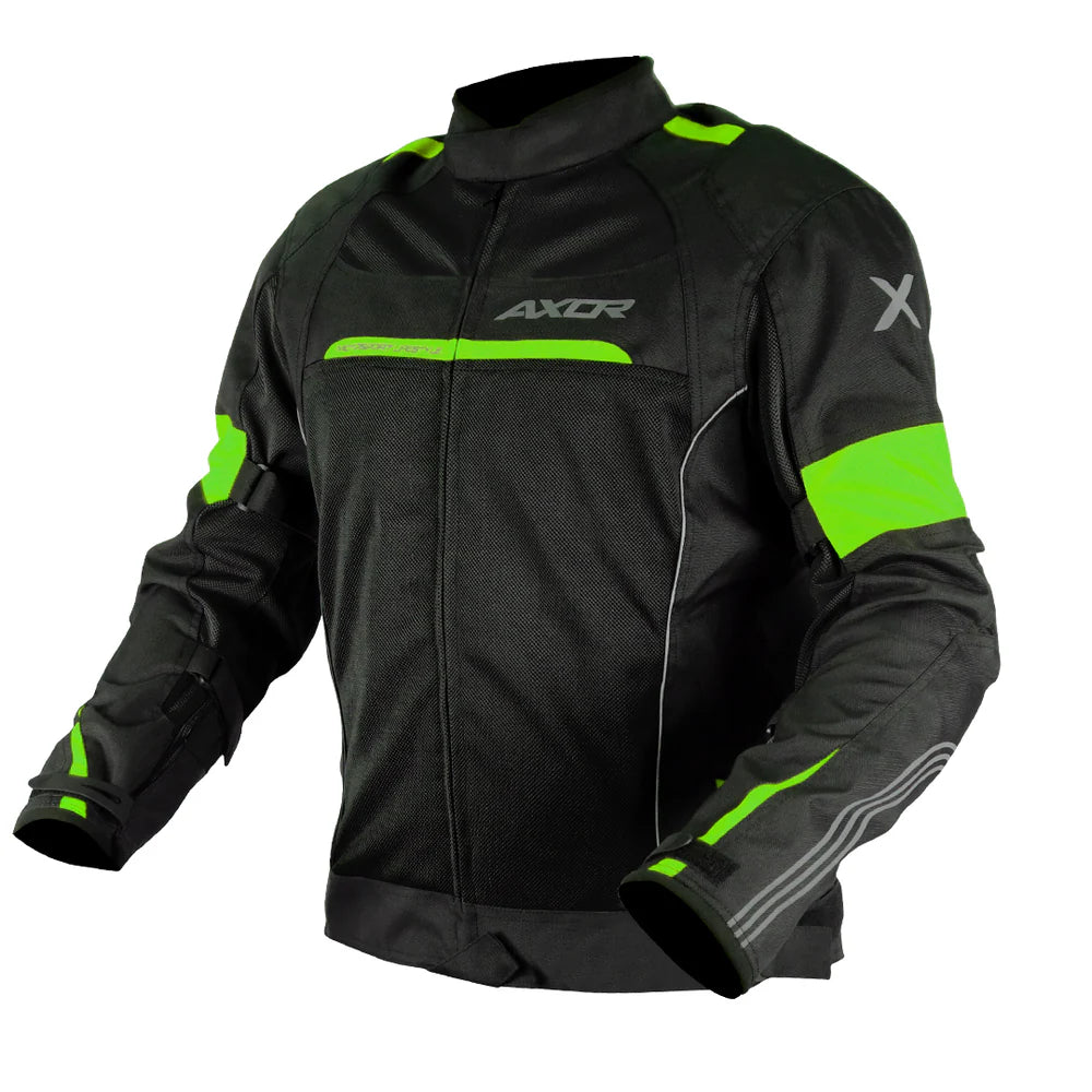 AXOR Cruise 2 Jacket Black Neon Yellow