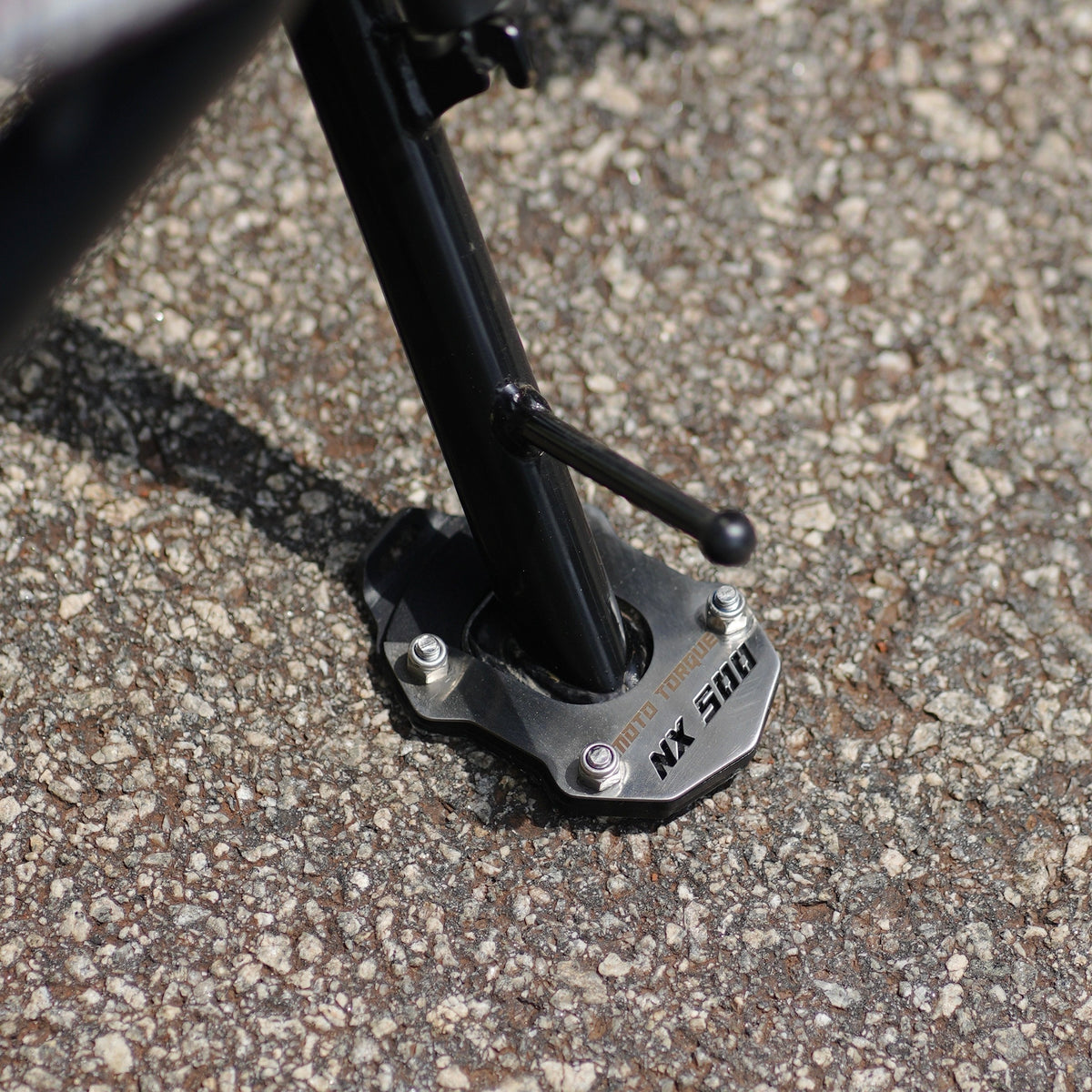 MotoTorque Side Stand Extender for Honda NX500 — Kickstand Foot Extender