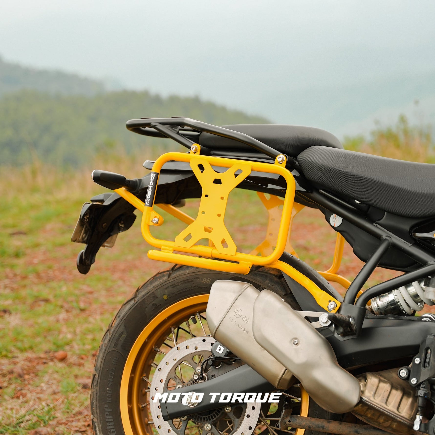 Mototorque Himalayan 450 Saddle Stay - Yellow