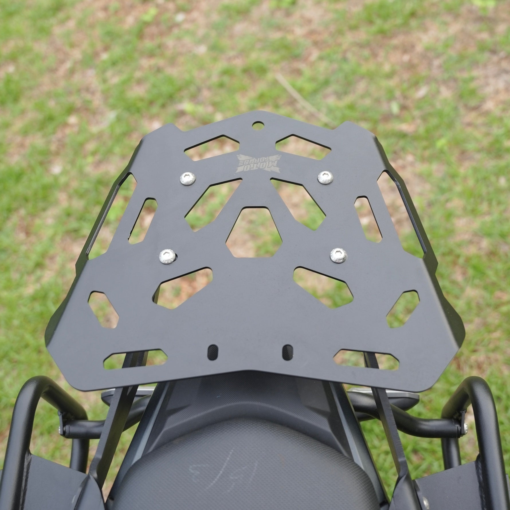 MotoTorque Luggage Rack for Honda NX500 — Rear Luggage Rack