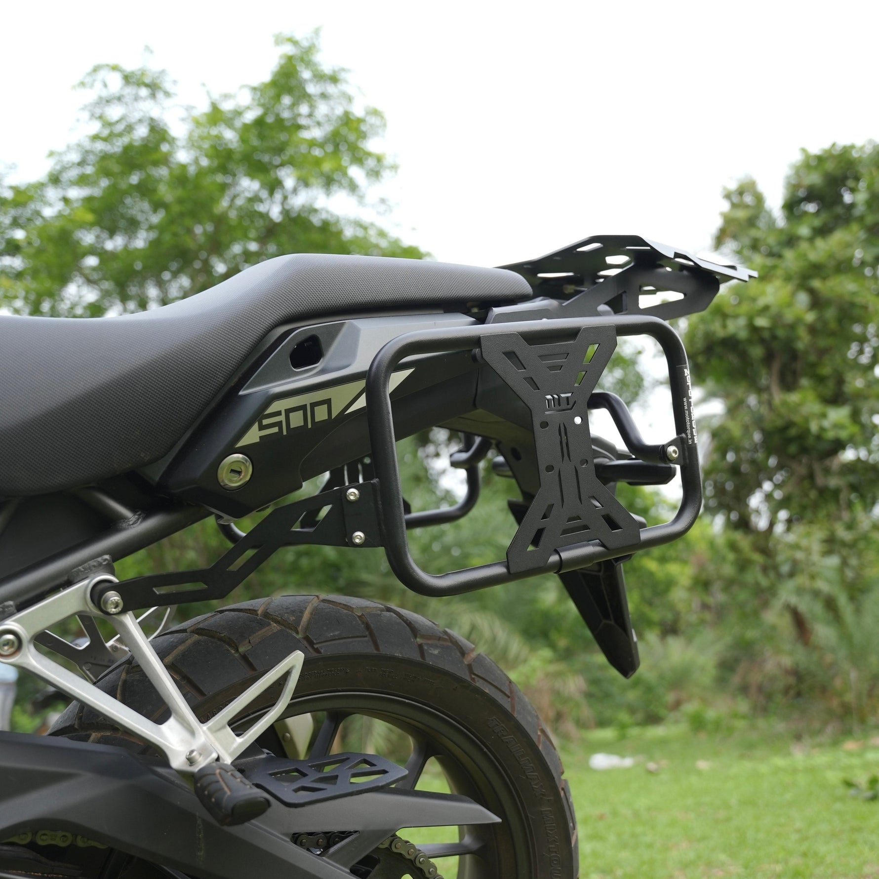 MotoTorque Saddle Stay for Honda NX500 — Pannier Mounting Bracket