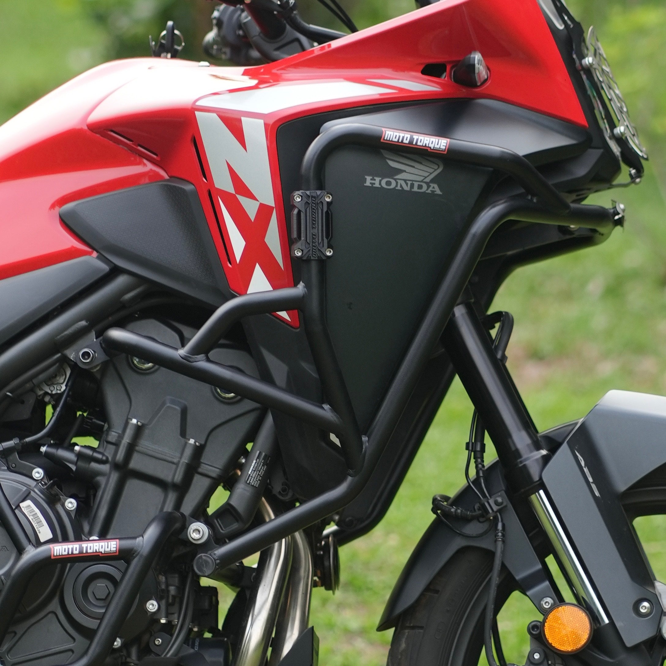MotoTorque Upper Crash Guard for Honda NX500 — Frame & Engine Protection