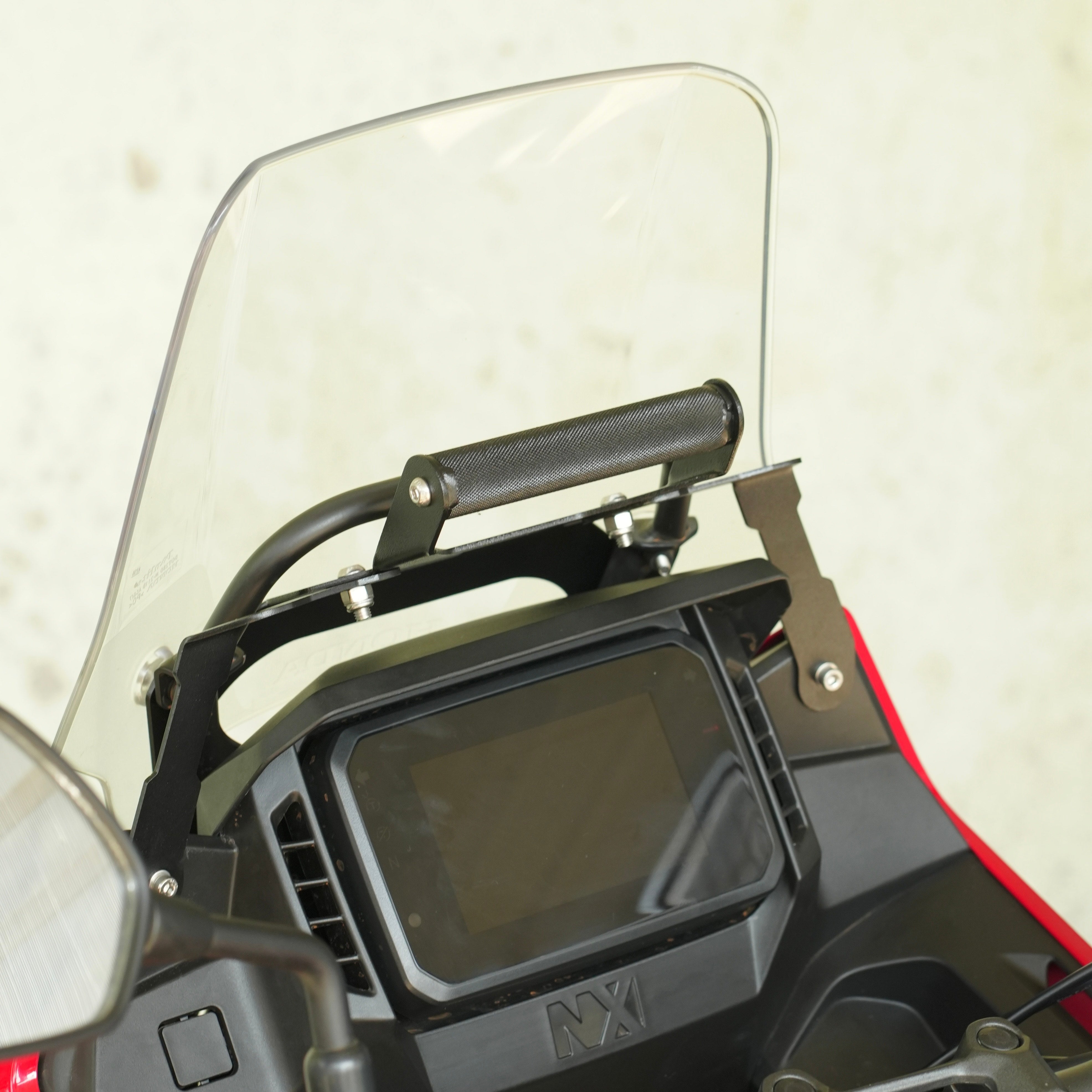 MotoTorque GPS Mount for Honda NX500 — Handlebar Navigation Bracket