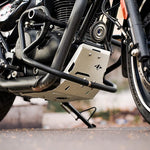 LEGUNDARY Vambrace Bash Plate Silver for Royal Enfield Hunter 350