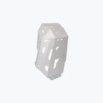 LEGUNDARY Honda NX500 Vambrace Bash Plate Silver