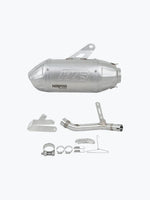 NORIFUMI Slip-On Whoops Exhaust — Himalayan 450 / Guerrilla 450 (Short, Stainless Steel)