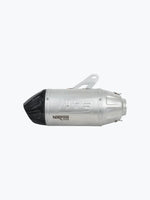 NORIFUMI Slip-On Whoops Exhaust for Himalayan 450 / Guerrilla 450 — Short, Carbon Fiber Finish