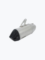 NORIFUMI Slip-On Whoops Exhaust for Himalayan 450 / Guerrilla 450 — Short, Carbon Fiber Finish