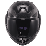LS2 FF901 Advant X Solid Carbon helmet front view
