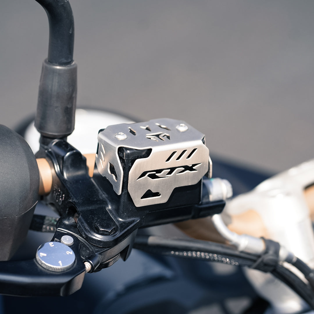 Front Master Cylinder Guard SS for TVS Apache RTX 300 detail
