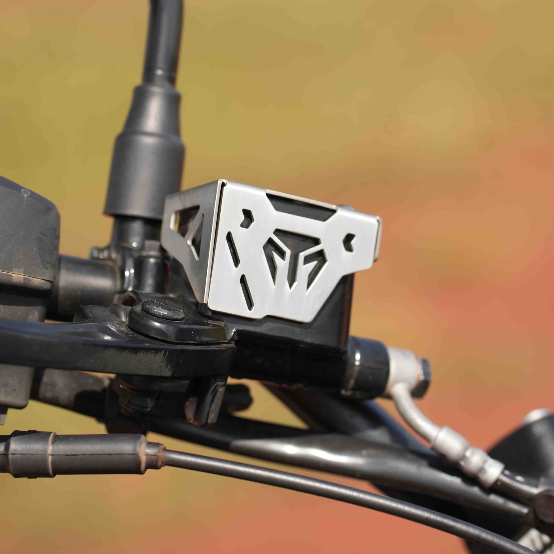MotoTorque Front Master Cylinder Guard for Yezdi Adventure