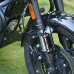 MotoTorque Fog Light Mount for RE Shotgun 650 - fitted