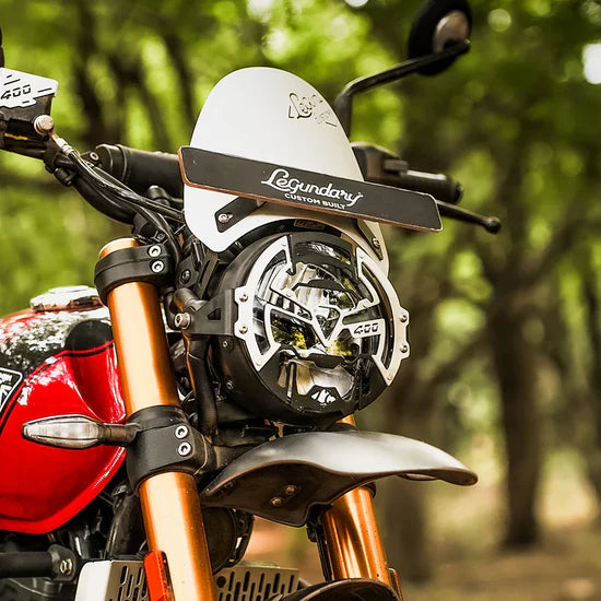 LEGUNDARY Scrambler 400 X Cosmic Headlight Grill