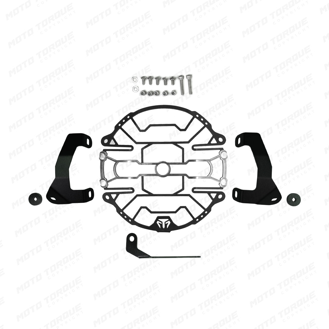 MotoTorque Headlight Grill for Royal Enfield Bear 650 — Headlight Protection