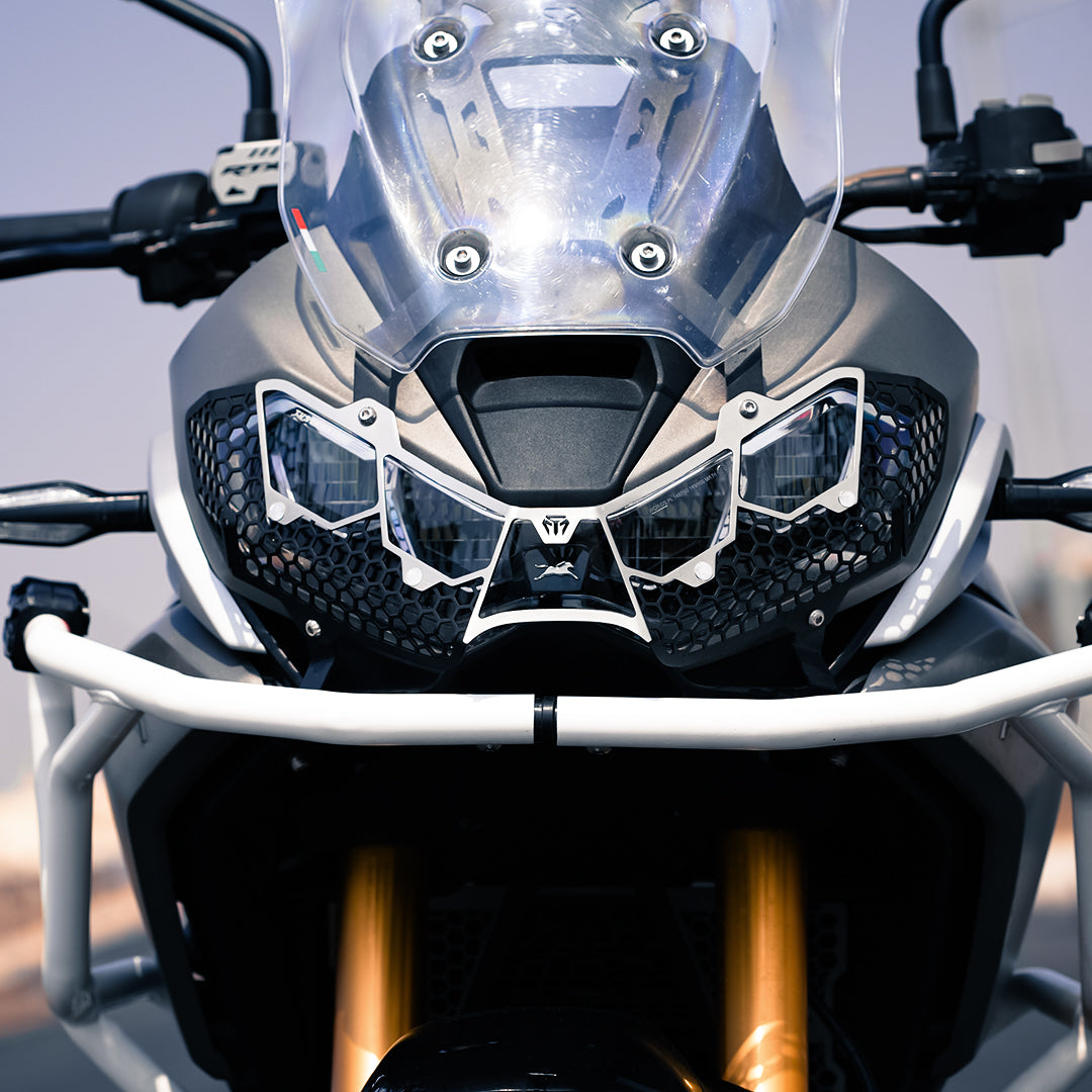 Head Light Grill Honey Comb for TVS Apache RTX 300