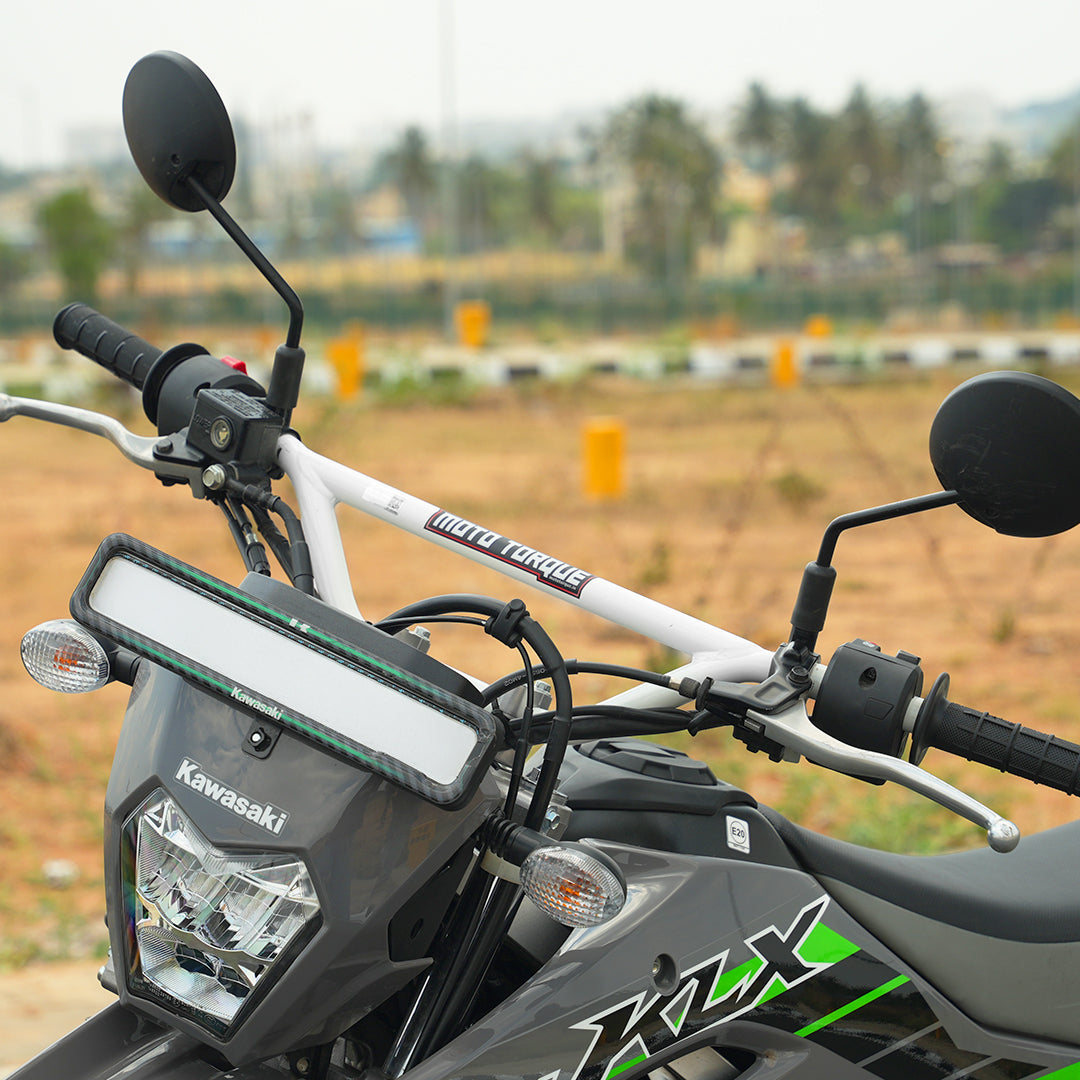 MotoTorque Advento Handlebar (White) for Kawasaki KLX 230 CBU