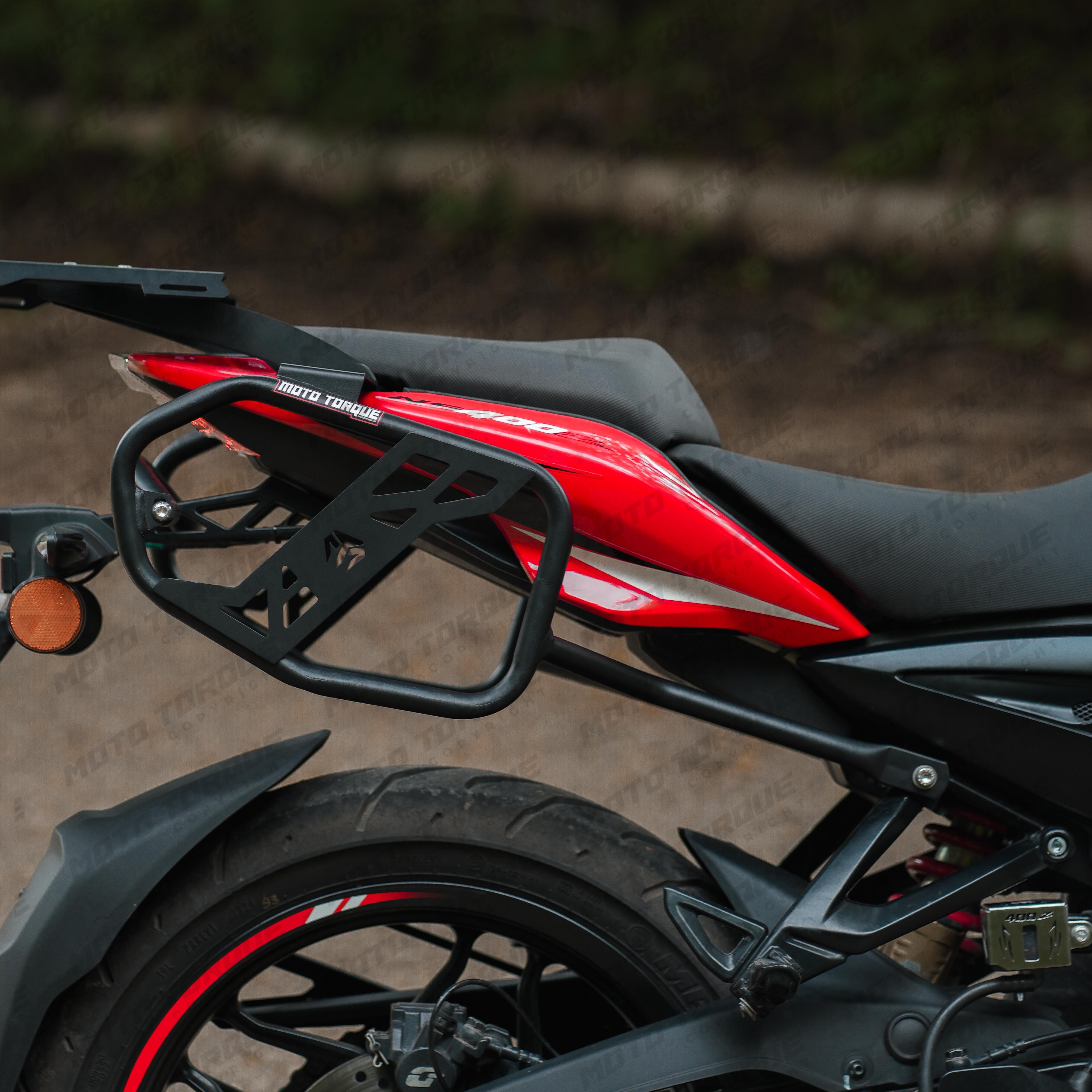 MotoTorque Saddle Stay for Bajaj Pulsar NS400Z — Pannier Mounting Bracket
