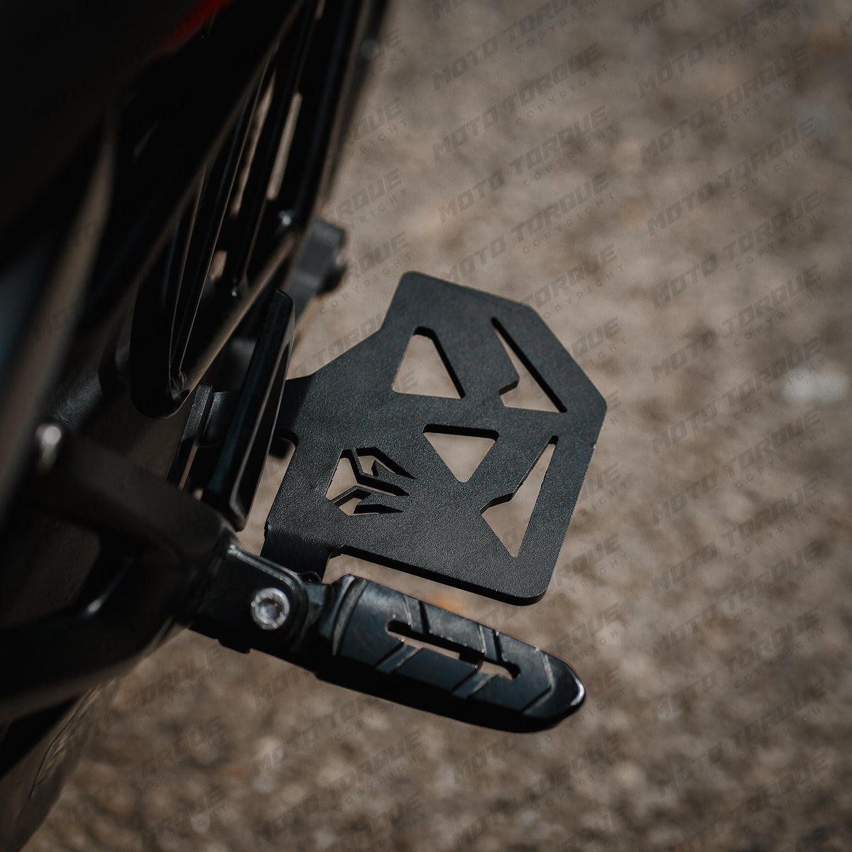 MotoTorque Footrest (Left Side) for Bajaj Pulsar NS400Z — Rider Footpeg Upgrade