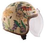 AXOR Retro Jet Ibiza Women's Helmet — ISI Certified Open Face Helmet