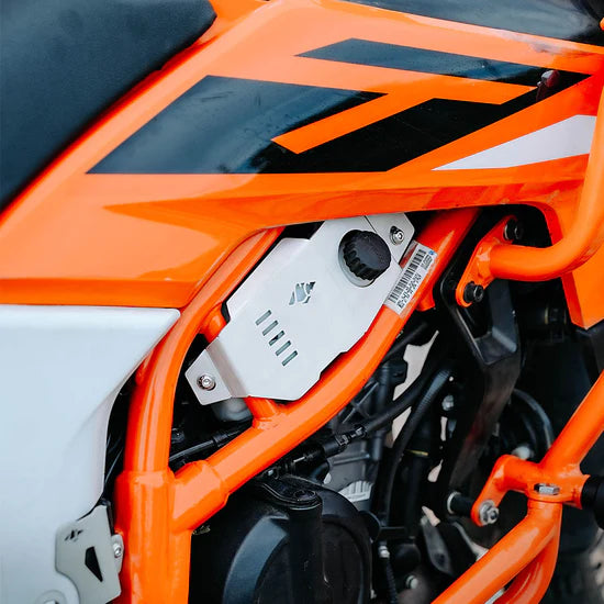 LEGUNDARY KTM 390 Enduro R Custos Coolant Cap Silver
