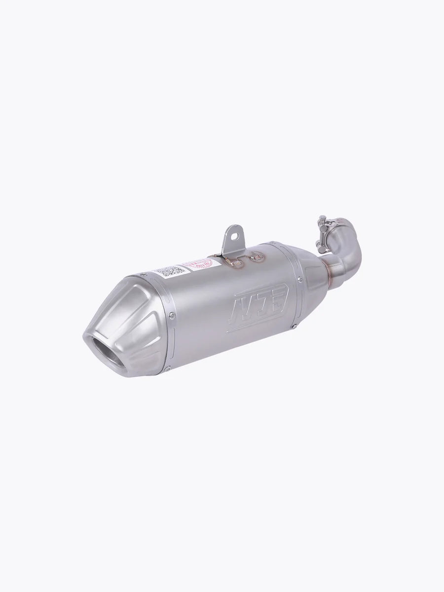 NORIFUMI Slip-On Whoops Exhaust — KTM 390 Adventure (Stainless Steel)