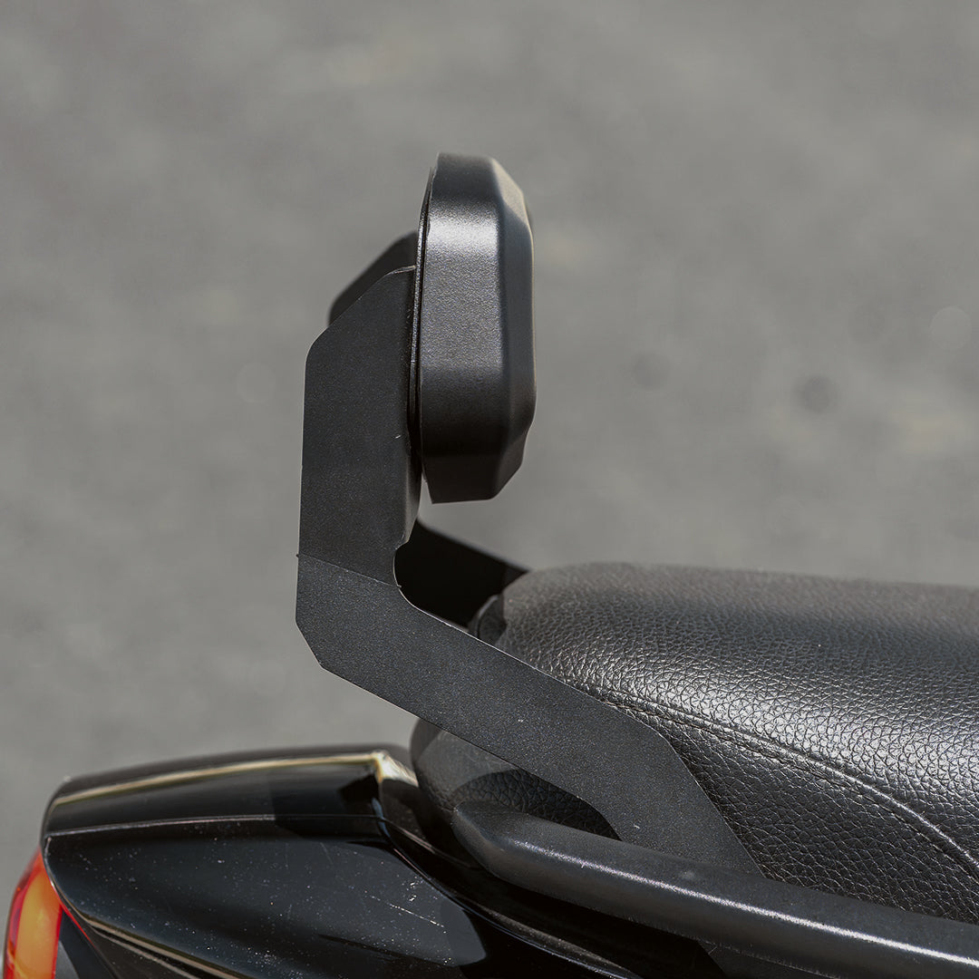 MotoTorque Laser Backrest for Harley X440T - fitted