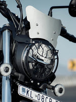 LEGUNDARY Hero Mavrick  440 Zephyr Metal  Visor with  Number Plate Stay