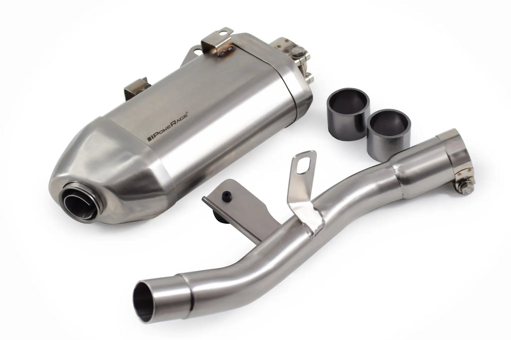 Powerage Slip-On Exhaust with De-Cat Pipe for Royal Enfield Himalayan 450