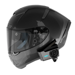 BLUARMOR C30 Helmet Intercom — RIDEGRID Mesh, Connects 20 Riders, IP67 Waterproof