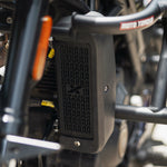 MotoTorque Radiator Guard (MS) for Harley X440T - fitted