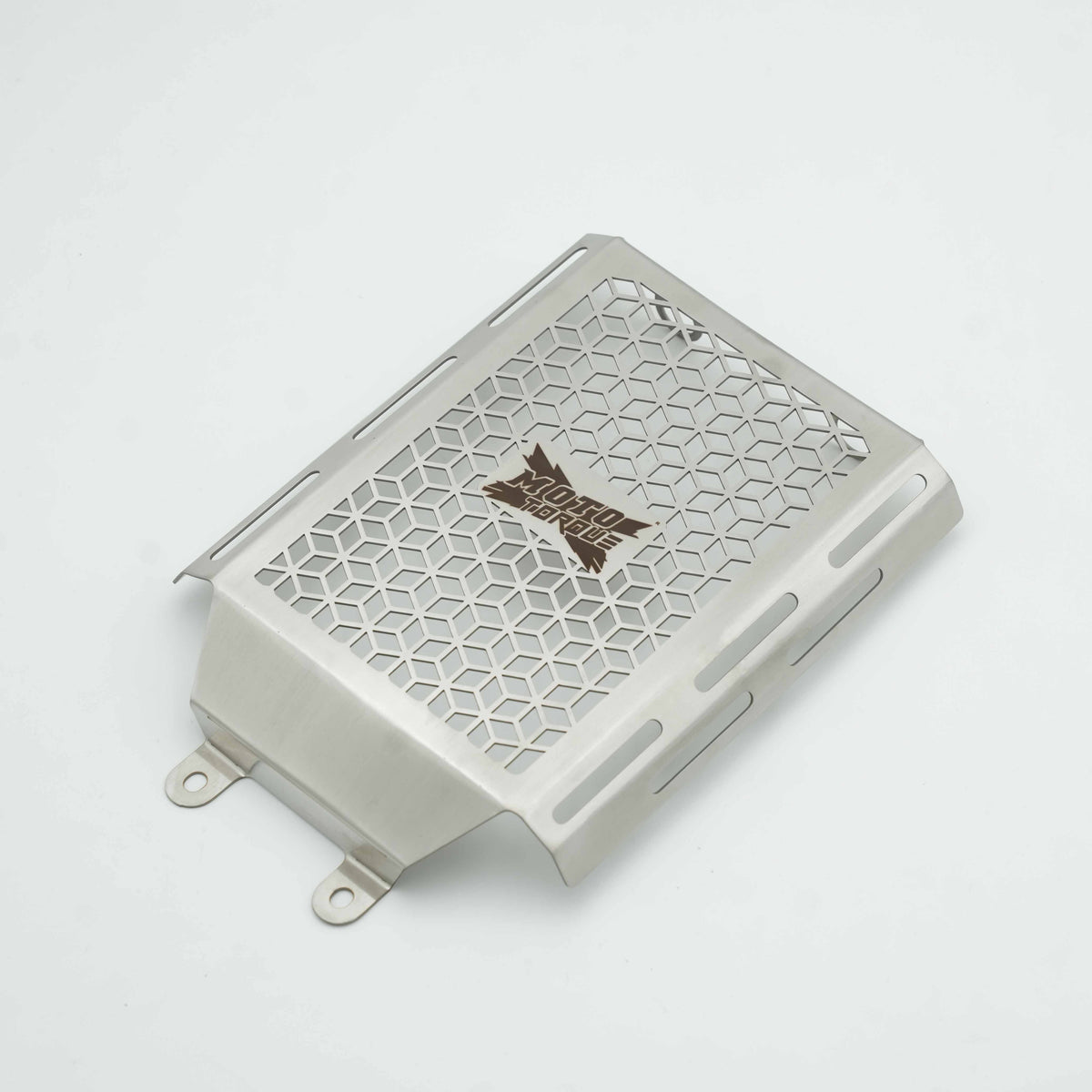 MotoTorque Radiator Guard (Stainless Steel) for Royal Enfield Super Meteor 650 — Radiator Protection