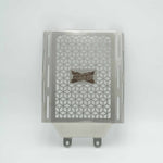 MotoTorque Radiator Guard (Stainless Steel) for Royal Enfield Super Meteor 650 — Radiator Protection
