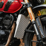 LEGUNDARY Triumph Scrambler 400X Vector Radiator Grill Silver