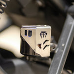 MotoTorque Reservoir Oil Guard (SS) for Harley X440T - fitted