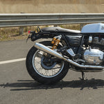 MotoTorque Bolt Pro Exhaust (Polish) for Royal Enfield Interceptor 650 — Performance Slip-On