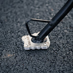 Side Stand Extender for TVS Apache RTX 300 - front view