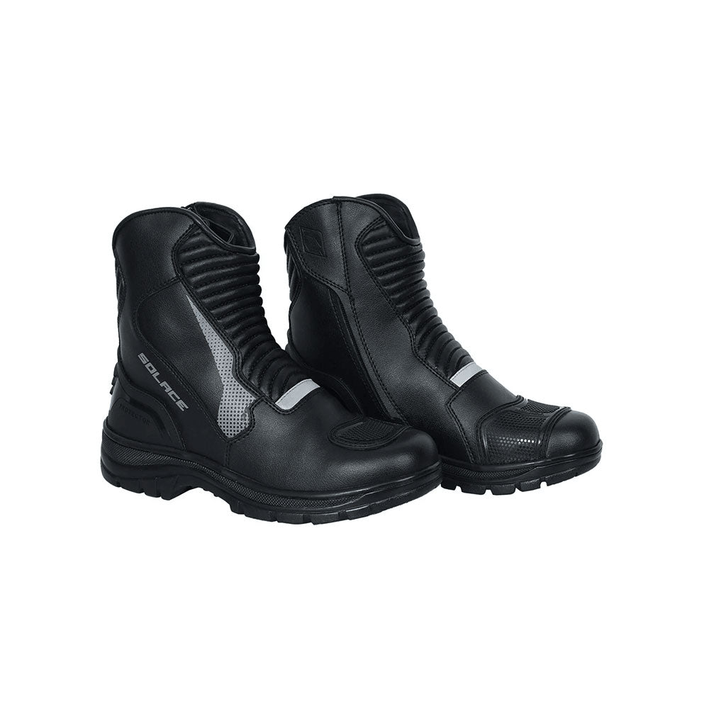 SOLACE Scout Motorcycle Boots (B.Grey)
