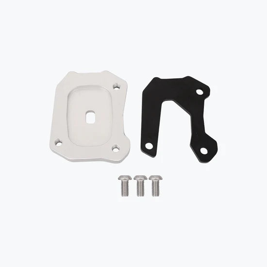 LEGUNDARY Honda NX500 Fortis Side Stand Base Silver