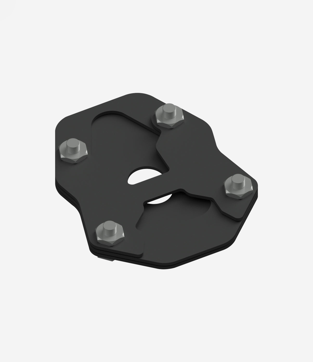 MotoTorque Side Stand Extender (Mild Steel, 2019-2024) for Hero Xpulse 200 4V — Side Stand Accessory